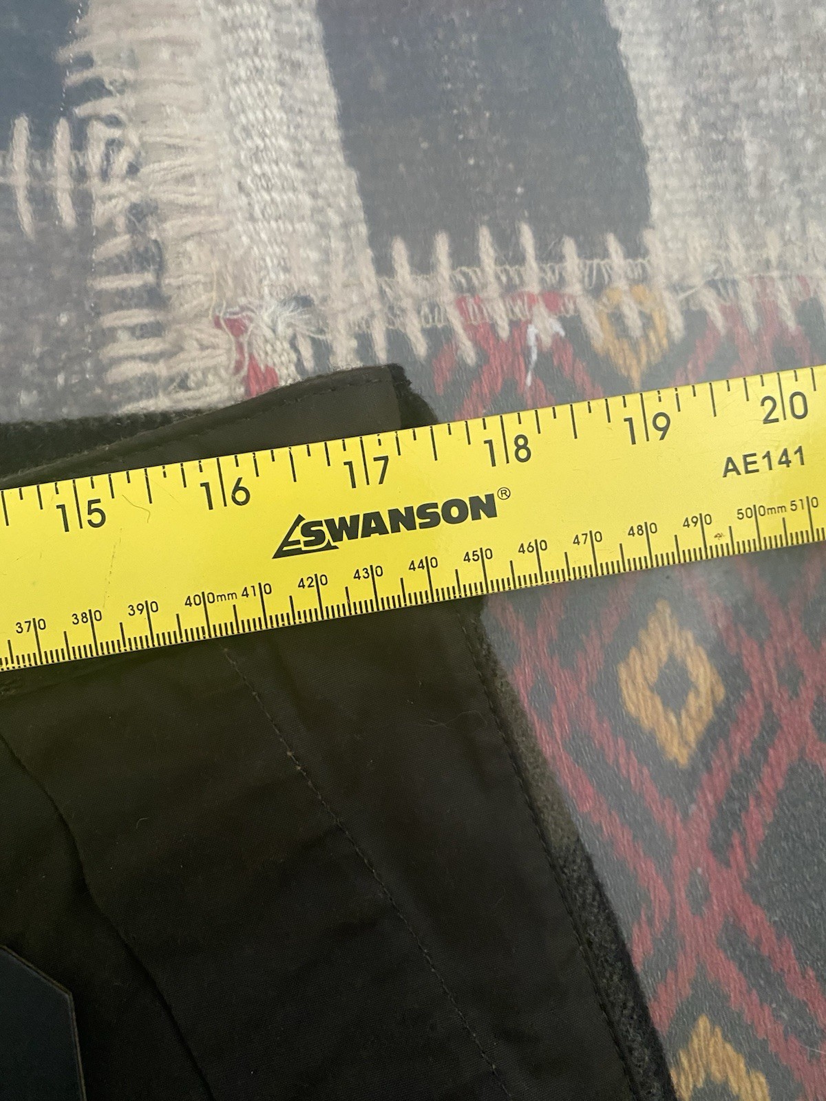 Filson 100% Wool Mackinaw Hunting Pants NWT 34 x 34 Otter Green Black Plaid $445