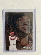 2025 Bowman's Best James Wood Diamond Pixel Portraits Rookie 