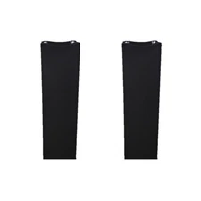 2x Pro X Black 3.28ft 1 meter Lycra Cover Scrim fits 12" Quad Box Truss Segment