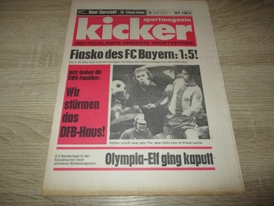 Kicker 13.4.1972 33/72 Gerd Müller FC Bayern