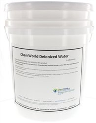 #ad Chemworld Type II Deionized Water 5 Gallons $60.71
