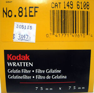 Wratten Filter Chart