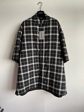 Balenciaga Padded White And Black Shirt Size 36 W/o Tags Rare!! Womens Oversized