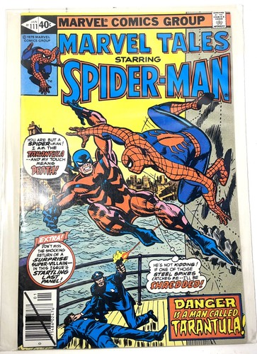 Marvel Tales Starring Spider-Man #111 #115 #216 #217 #218 Marvel 1979 - anni '80 Comics - Foto 5 di 5