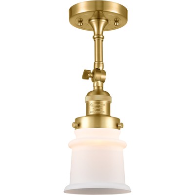 Innovations Lighting 201F-SG-G181S-LED Franklin Restoration Small Canton