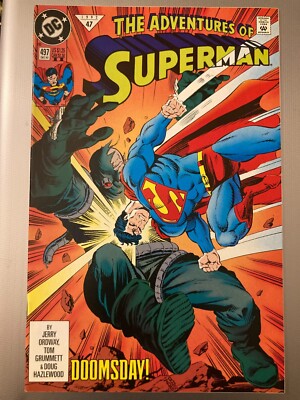 THE ADVENTURES OF SUPERMAN No.497 - DOOMSDAY! - (DC Comics December 1992).