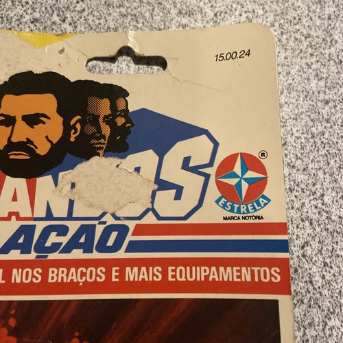 vintage Gijoe Estrela Comandos em acao Granadeiro (tan Grunt) MOC as pictured - Picture 4 of 11