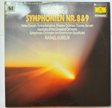 LP-Doppel - Beethoven Symphonien Nr. 8+9 - Rafael Kubelik, 1976{#102}