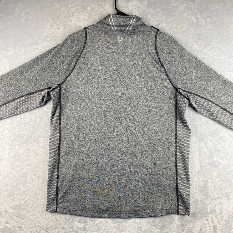 Sunice Pullover Mens Medium Gray Performance Half… - image 5