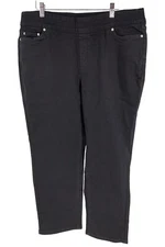 Denim & Co. Cozy Touch Denim Full-Length Straight Jeans Black