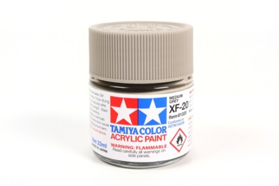 Tamiya Acrylic Paint Series X-1 to X-35 and XF-1 to XF-93