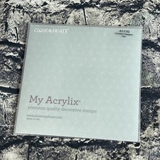 Close to My Heart A1170 DOODLED DESIGNS FLAIR My Acrylix Acrylic Stamps