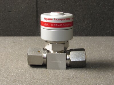 FUJIKIN VALVE, TYPE N.C., O.P 0.39~0.59MPA