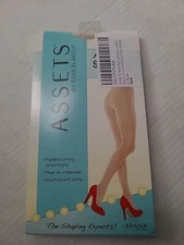 New Assets Mid Thigh Shaper Med Control Sz 2 Nude