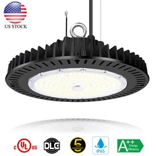 LED High Bay Light UFO 150W 200W 240W Dimmable Industrial Warehouse Light DLC&UL