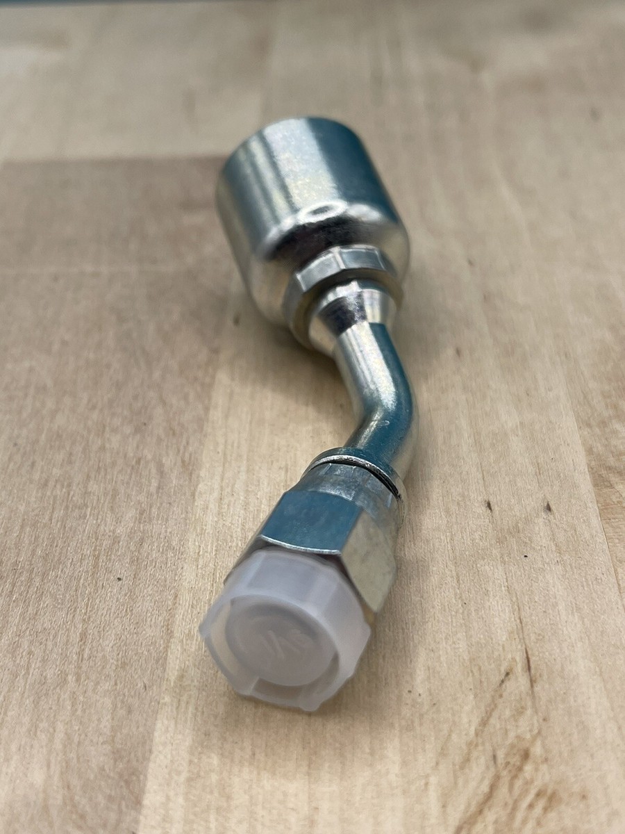 6 Parker Style 13743-4-4 Hydraulic Hose Crimp Fittings 1/4” Hose X