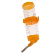 Water Feeder Mouse Rabbit Hamster Pet Cage Small Drinking Bottle Dispenser 125ml