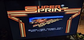 Super Sprint (NES, TENGEN, 1989) Authentic Tested Works