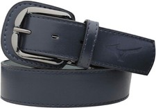 NWT Mizuno Adult Classic Baseball Belt 40" Navy Blue