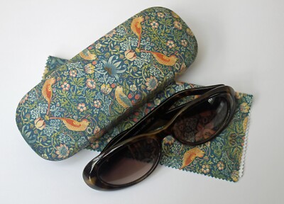 William Morris Strawberry Thief Hartschalen Brillenetui