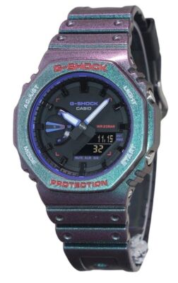 Casio G-Shock Analog Digital Sports Quartz 200M Men's Watch GA-2100AH-6A