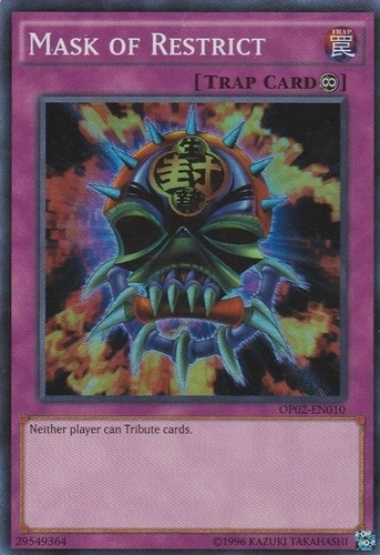 1x Mask of Restrict | OP02-EN010 | SR | Unlimited | Near Mint