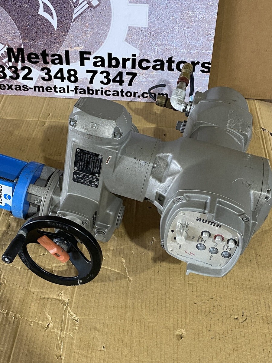 AUMA SAExC 07.5-FA10/41B Multi-Turn Actuator 460V 1/2Hp 3Ph W