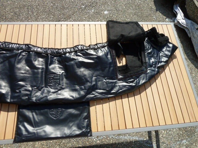 OEM 1987-1989 PORSCHE 911 930 TURBO SLANT NOSE -NOS never Installed Bumper Bra - Image 4 of 4