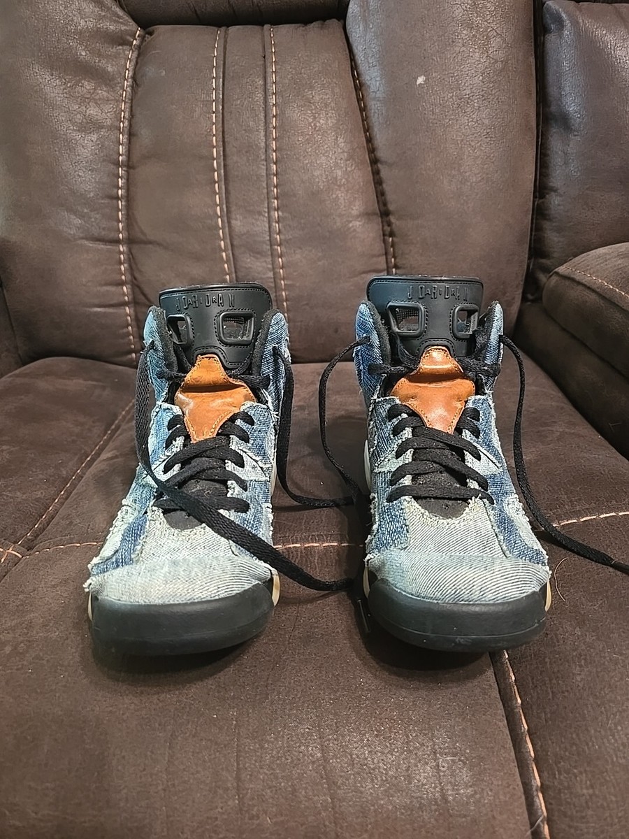 Nike Air Jordan Retro 6 “Washed Denim,” Youth's 5.5Y US
