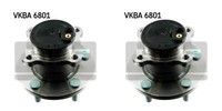 SKF 2X Radnabe Radlagersatz Hinterachse FüR Mazda 3 5 BL BK CW CR19