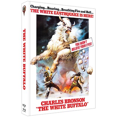 Mediabook DER WEISSE BÜFFEL Hunt to Kill CHARLES BRONSON White Buffalo BLU-RAY C