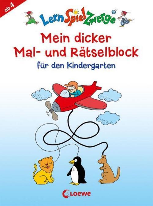 Thumbnail - Mein Dicker Mal- Und Rätselblock Für Den Kindergarten Angelika Penner
