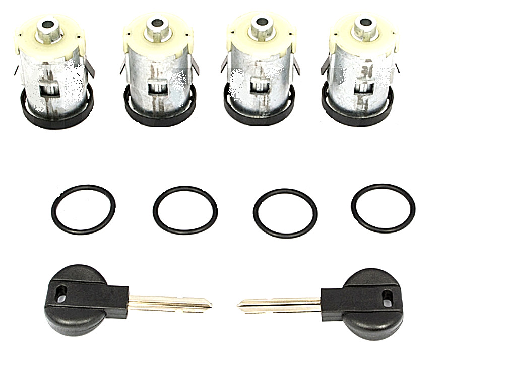 Kit 4 barillets avec clés pour rénover les serrures de Citroën Jumpy