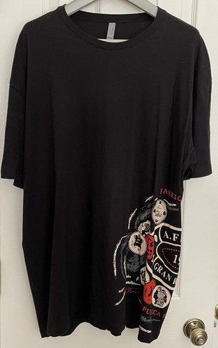 Mens Promo TShirt A Flores PDR Cigars Next Level Apparel XXL 100% Cotton Black - Picture 7 of 7