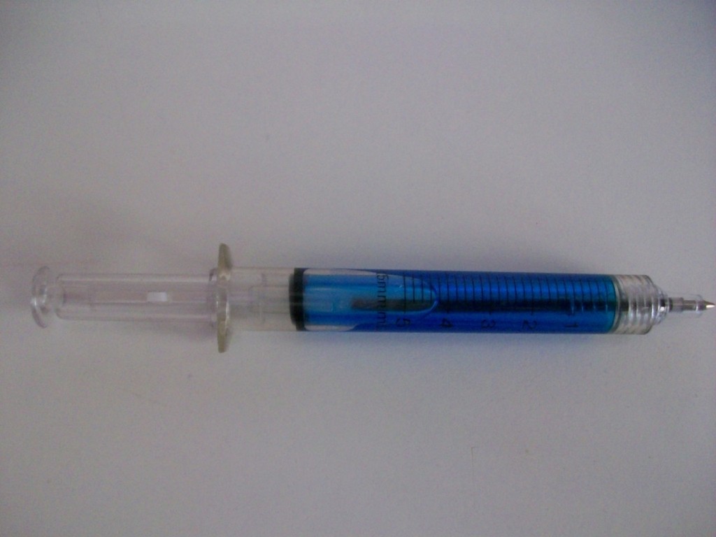 1 Syringe Pen Dead Rising 2 Zombrex Blue Liquid Filled | eBay 1 Syringe Pen Dead Rising 2 Zombrex Blue Liquid Filled | eBay