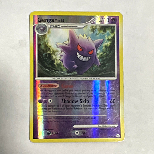 Pokémon TCG Gengar 16/99 Arceus Rare Reverse Holo Stage 2 110 HP English