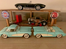 Franklin Mint Corvette Diorama.1/24 scale.