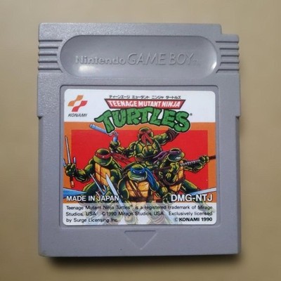 Teenage Mutant Ninja Turtles Game Boy Cartridge Konami Japan Verified Used
