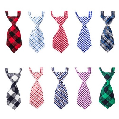 Small Neckties for Dogs, Dog Neck Bow Ties with Adjustable Collar, Pet Bowtie...