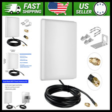 Outdoor Dual Band WiFi Directional Panel Antenna 10Ft Cable Eifagur