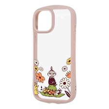 Ray-Out Moomin Clear Shockproof Hybrid Case for iPhone 15/14/13 Little My Flower