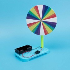 DIY Newton Color Wheel Development Science Toys Lightweight Learning Toy
