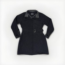 REI Coop Rain Coat Jacket Parka Women L Black Full Zip Waterproof E1 Not Hood 