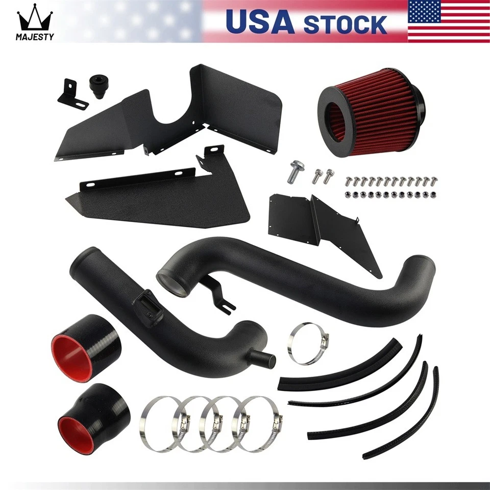 Cold Air Intake Kit For VW MK5 MK6 MK3 MK2 B6 Passat Audi A3/S3 06-08/13 EA113 Foto 4 de 4