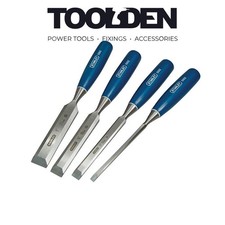 Image of Stanley 5002 Bevel Edge Chisel Set of 4