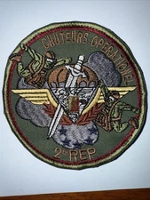French Military/ Joint NATO/US AFGAN Operations GCP COMMANDO 2 REP Patch -Rare