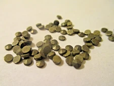 36 Machine Cut Natural Marcasite Loose Round Stone Sz  22PP or 2.9 mm  M1  