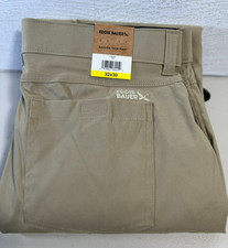 Eddie Bauer 32x30 33x30 Mens Rainier Tech Pants Tan NEW Camping Hiking Outdoor