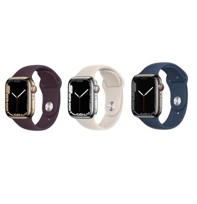 Apple Watch Series 7 45mm GPS + Cellular Stainless Steel Apple Watch Series 7 45mm GPS + Cellular Stainless Steel