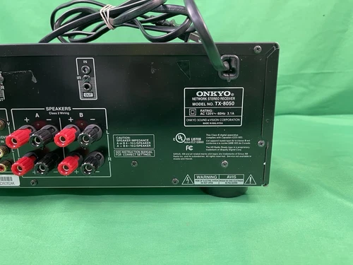 Receptor estéreo de red AM/FM Onkyo TX-8050 *Sin control remoto**PROBADO | FUNCIONA* - Imagen 13 de 14